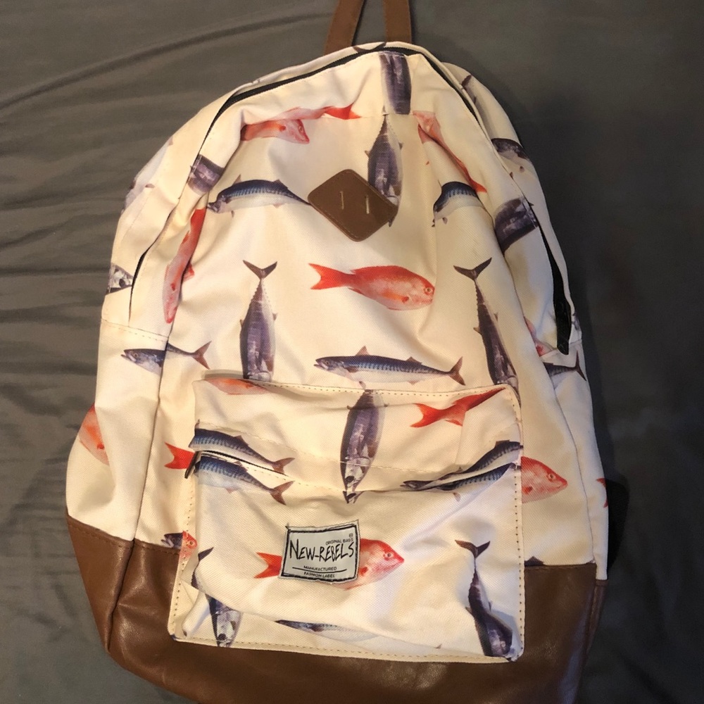 Fish inspired backpack